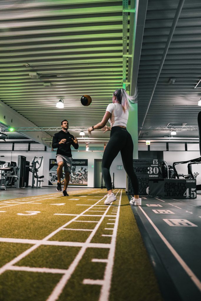 Aufwärmen vor dem Training